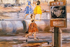 Ю. Пименов. «Первые модницы нового квартала» (1961)