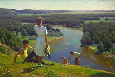 М. Лихачев. «На родных просторах» (1951)
